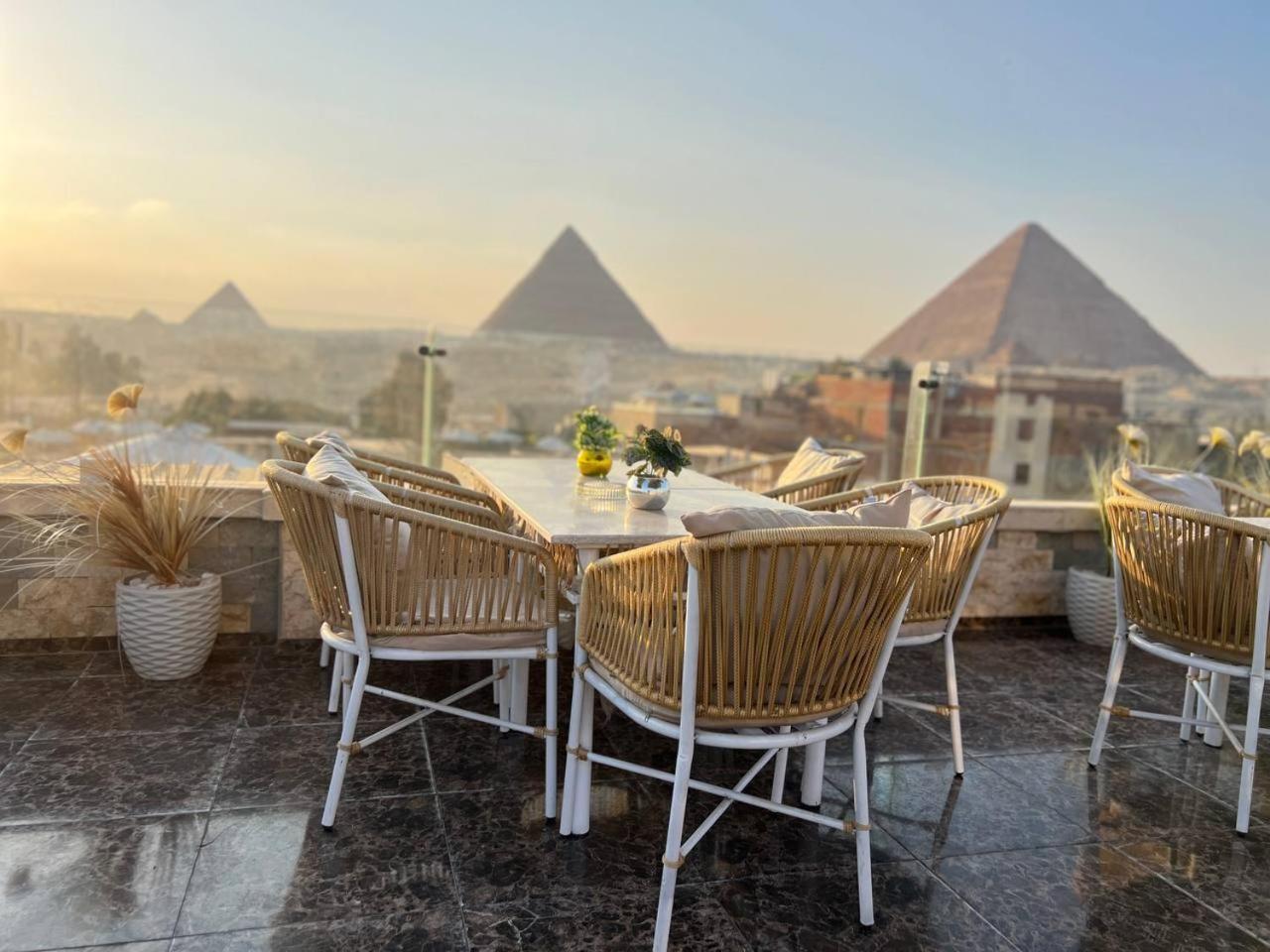 Kafret el-Gabal City Pyramids Inn المظهر الخارجي الصورة