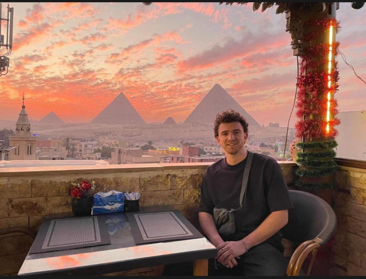 Kafret el-Gabal City Pyramids Inn المظهر الخارجي الصورة
